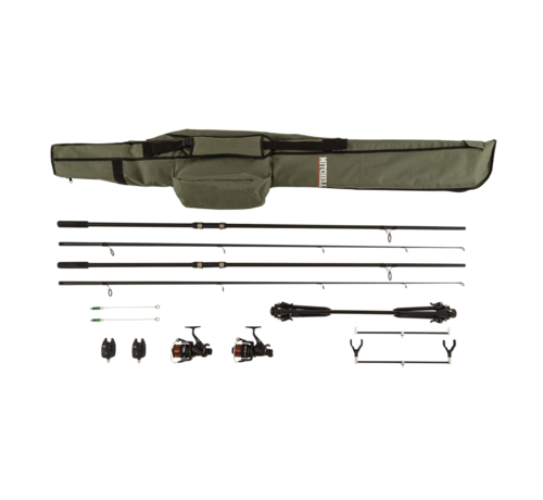 Mitchell GT Pro 2Rod 11FT 2 Sections Complete Carp Set