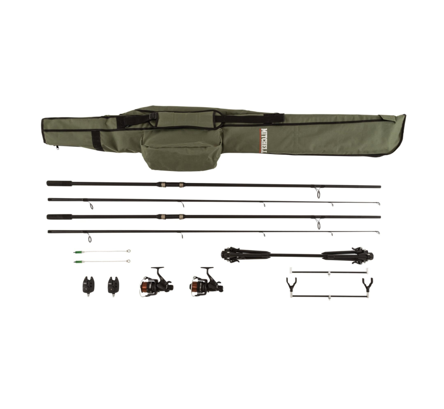 GT Pro 2Rod 11FT 2 Sections Complete Carp Set