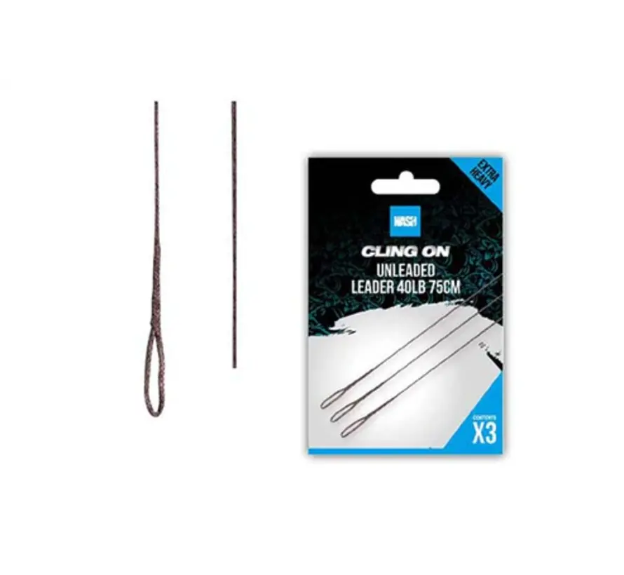 Cling On Unleaded Leader 75cm