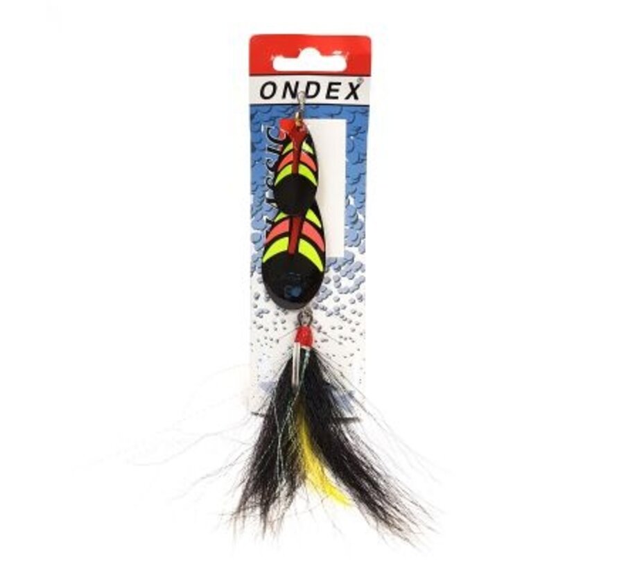 Spinner Tandem Bucktail Maat 6+8