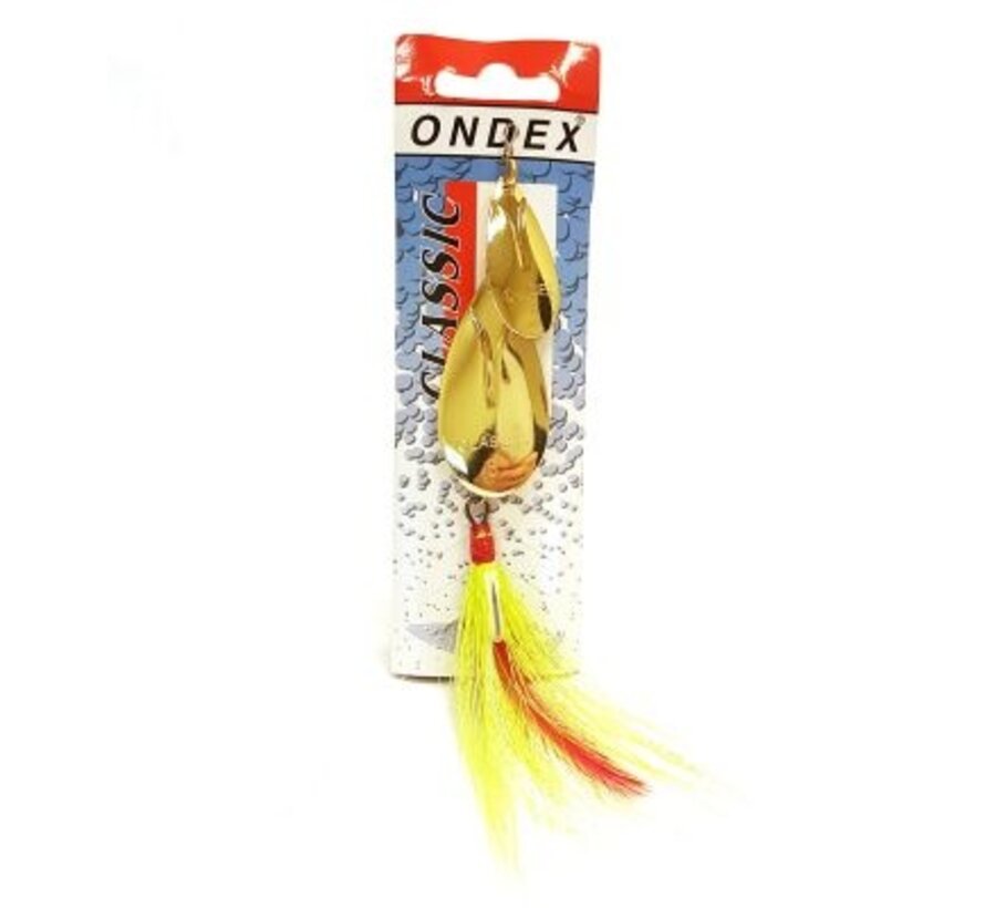 Spinner Tandem Bucktail Maat 6+8