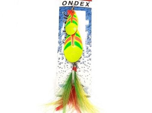Ondex Spinner Tandem Bucktail Maat 6+8
