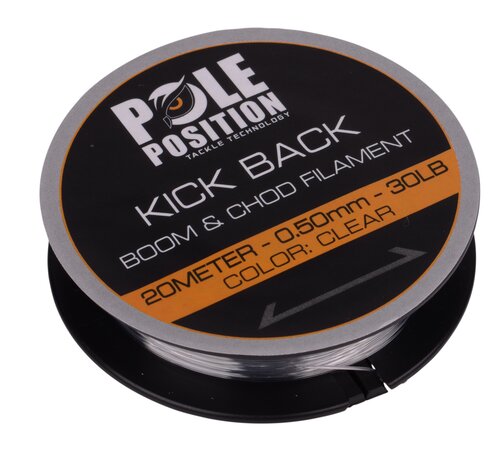Pole Position Kick Back Boom & Chod Filament 0,50mm 20m