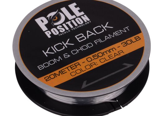 Pole Position Kick Back Boom & Chod Filament 0,50mm 20m