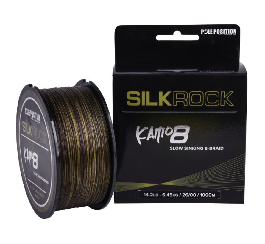 Silkrock Kamo8 Braid 0,33mm 1000m