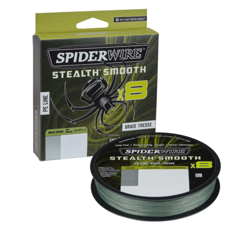 SpiderWire  Stealth Smooth 8 Moss Green 150M