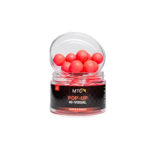 MTC Baits Triple R Garlic  Pop-Up Hi-Visual