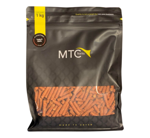 MTC Baits Triple R Garlic Hi-Attract Pellets 1kg
