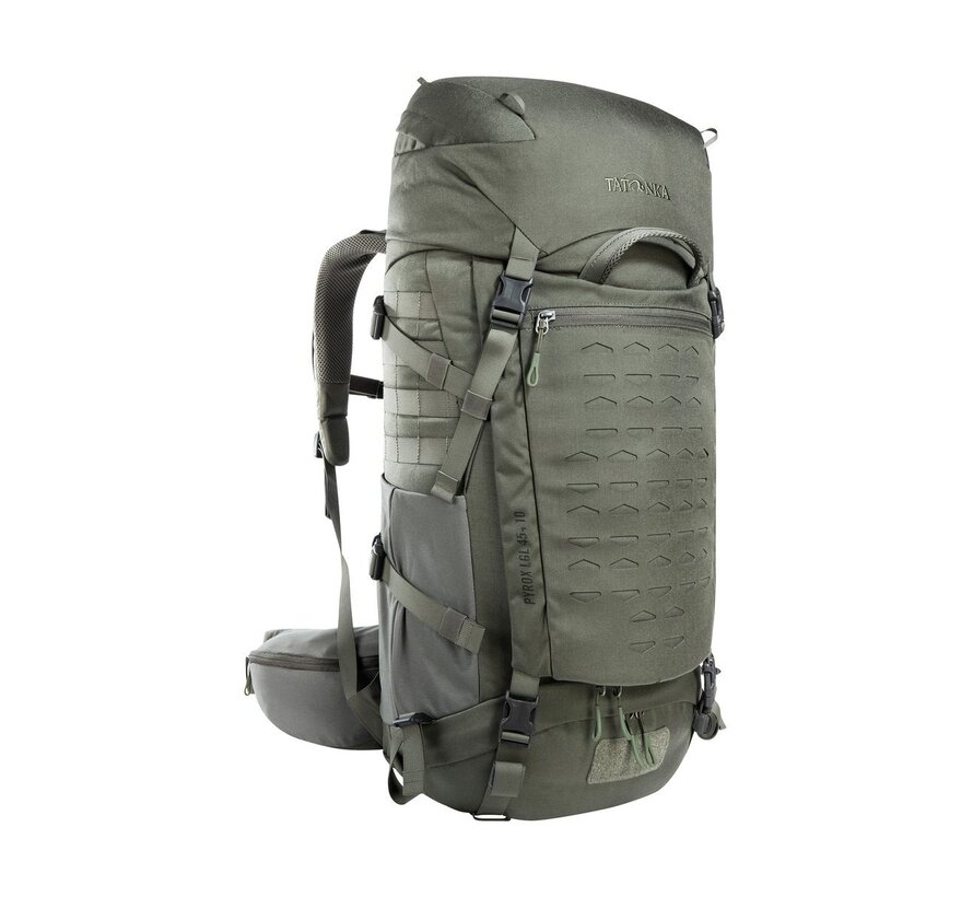 Pyrox 45+10 BC Bushcraft Backpack - Stone Grey Olive