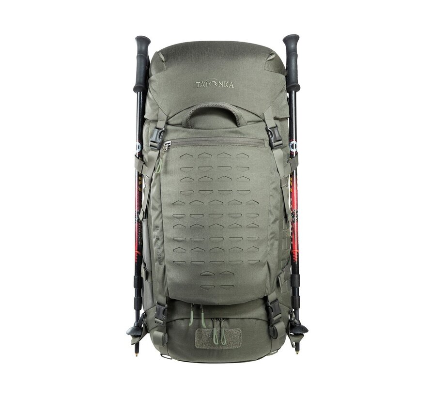 Pyrox 45+10 BC Bushcraft Backpack - Stone Grey Olive