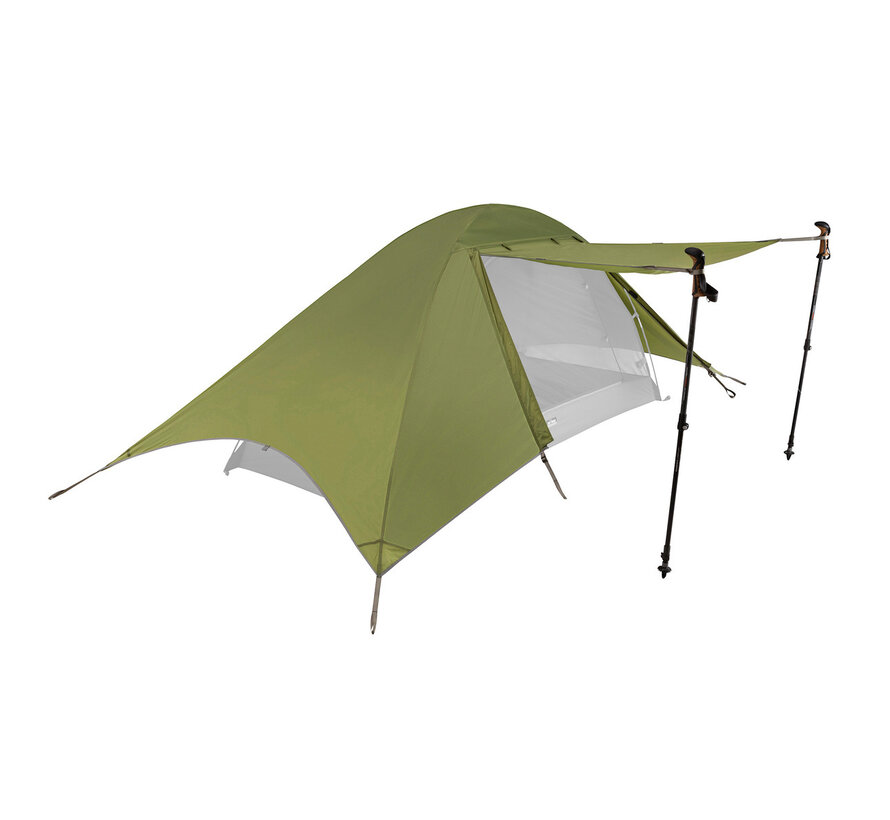 Single Moskito Dome Fly - Light olive
