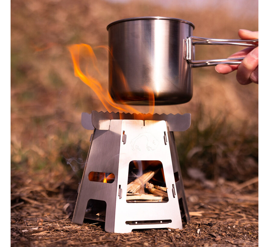 Hobo Burner - Stainless Steel