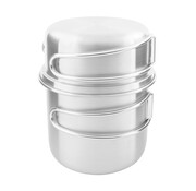 Tatonka Handle Mug 500 Set - Stainless Steel