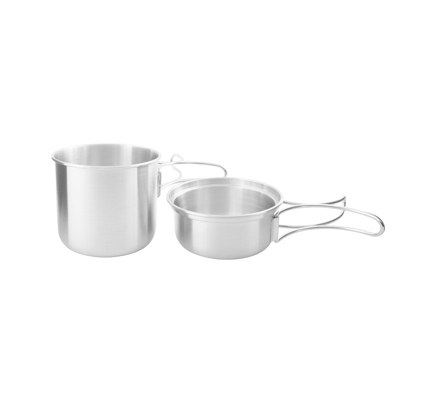 Handle Mug 500 Set - Stainless Steel
