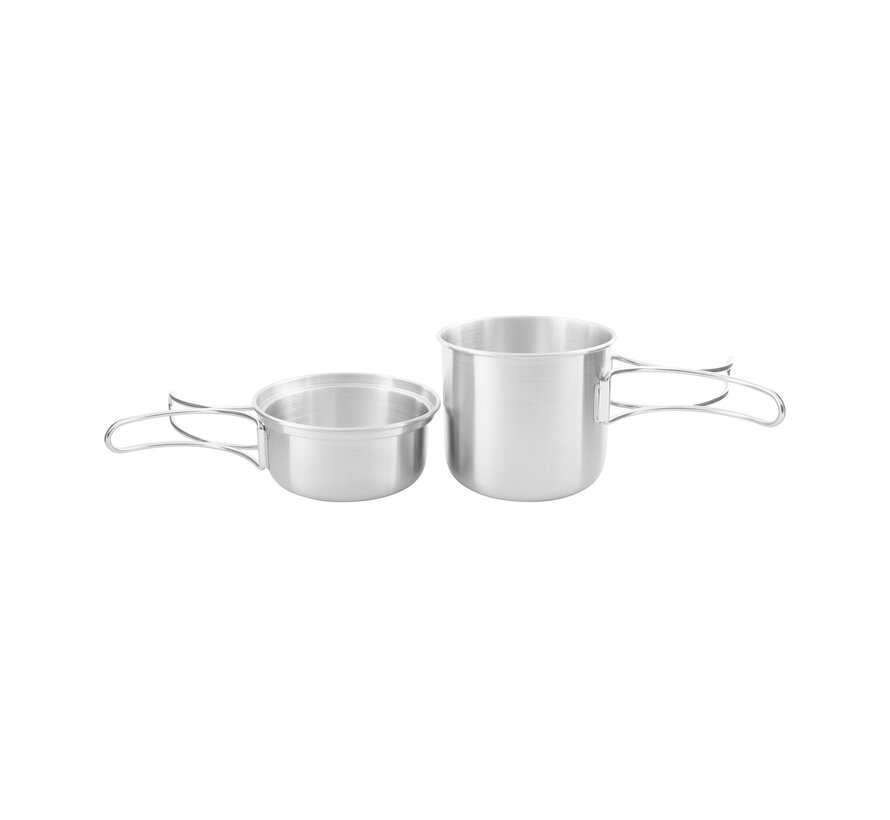 Handle Mug 500 Set - Stainless Steel