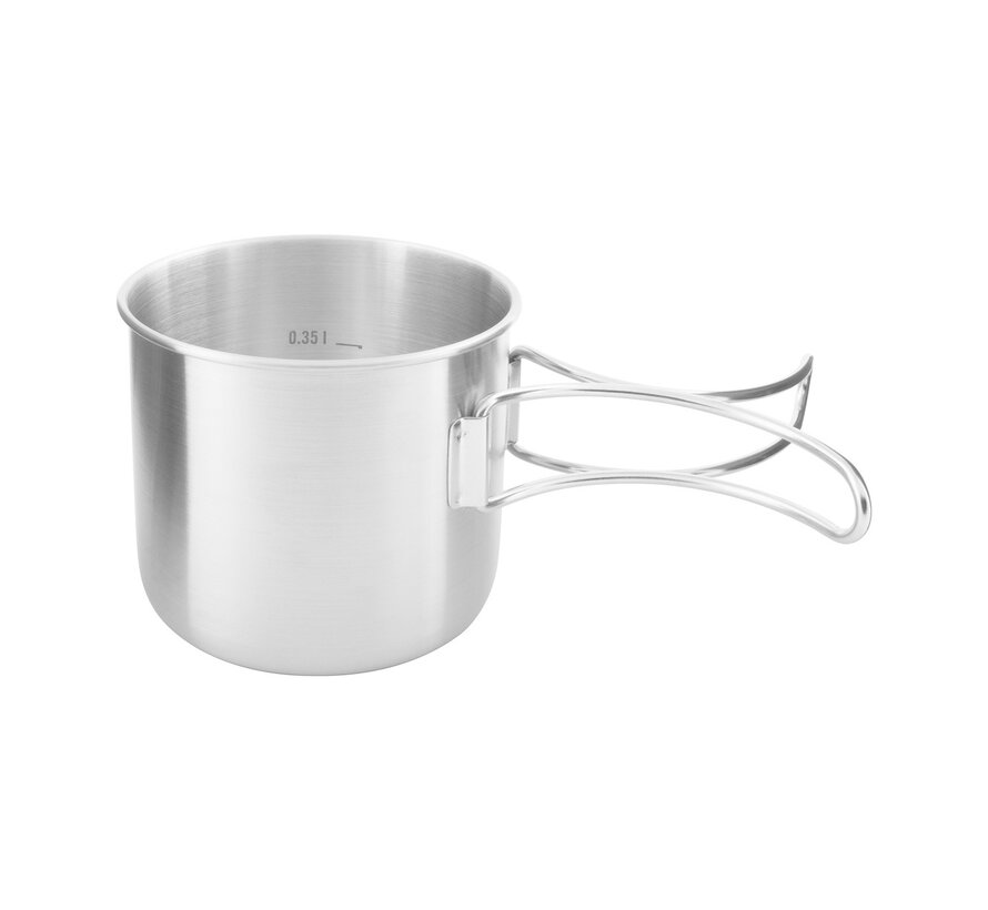 Handle Mug 500 Set - Stainless Steel