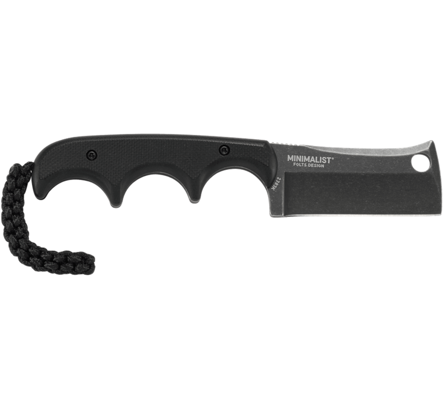 Minimalist Cleaver - Black