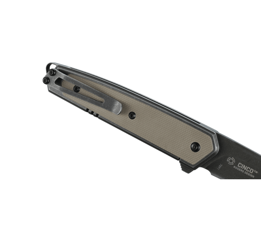 Cinco Flipper - Tan Black