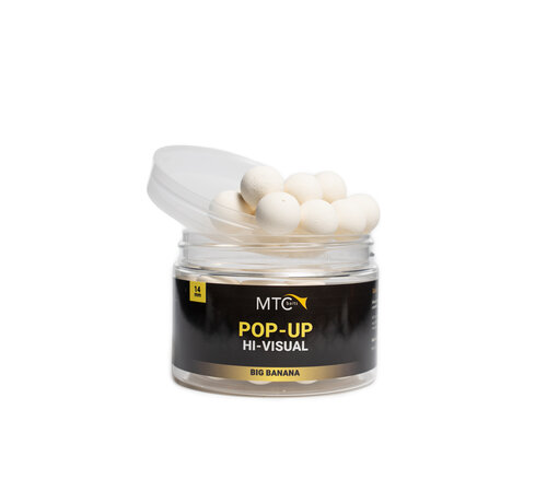 MTC Baits  Big Banana Pop-Up Hi-Visual