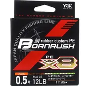 YGK Bornrush WX8 Rubber Custom