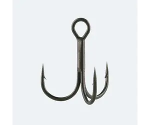 BKK Spear-21 SS Treble Hooks - Size 10, Pack Of 8 | Versatile Fishing Hooks For Light Drag