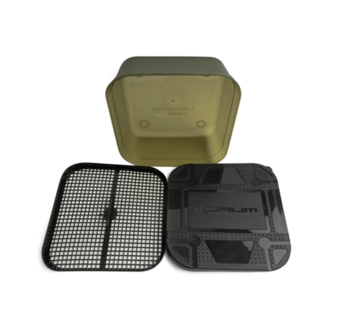 Korum Maggot Tub and Riddle - 2Pt/1.2L