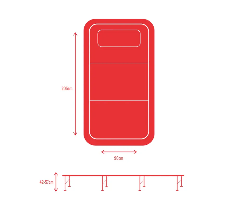 RLX 8 Wide Camo Bed System