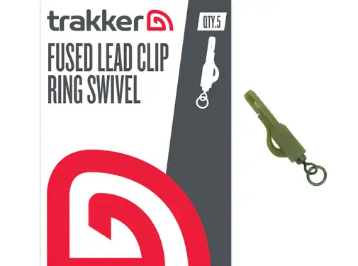Trakker Fused Lead Clip Ring Swivel