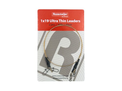 Rozemeijer 1x19 Ultra Thin Leaders 35cm 2pcs