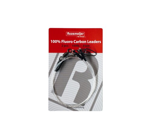 Rozemeijer 100% Fluoro Carbon Leaders 35cm 2pcs