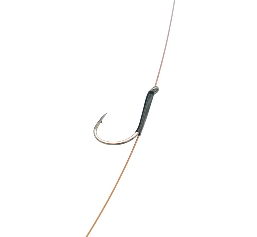 Deadbait Leaders 1x single +  treble 50cm 30lb 2pcs