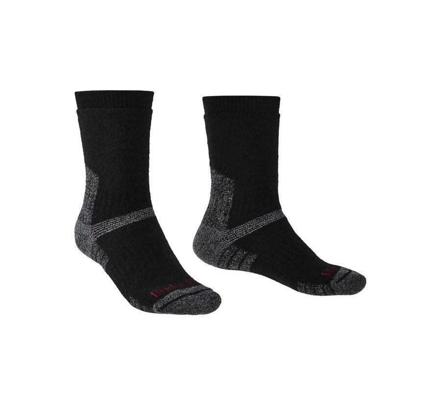 Heavyweight Merino Performance Boot - Black