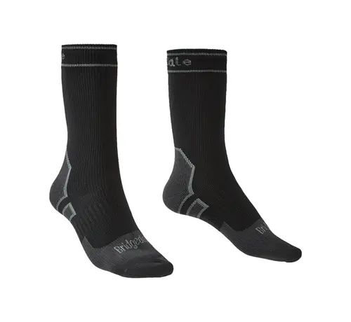 Bridgedale Stormsock Lightweight merino Boot - Black