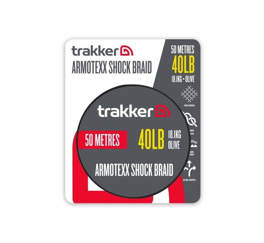 Armotexx Shock Braid 40lb 18.1kg 50m