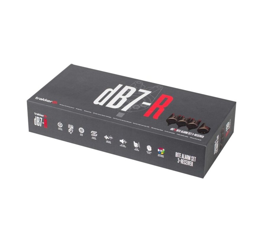 DB7-R Bite Alarm Set 3+1