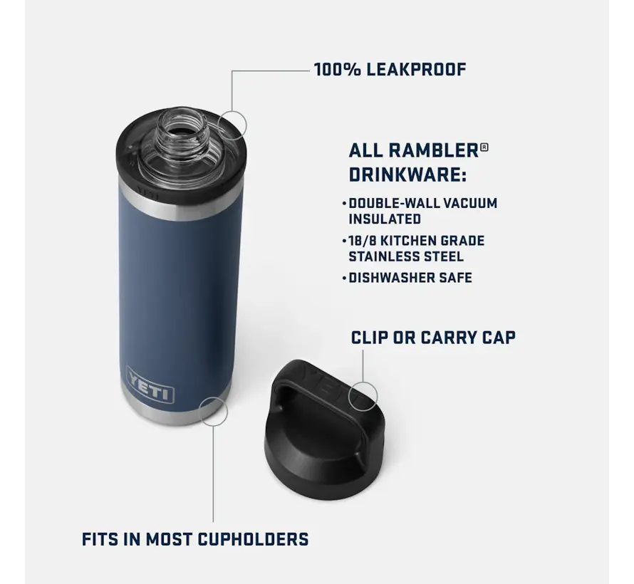 Rambler 18 oz (532 ml) - Charcoal