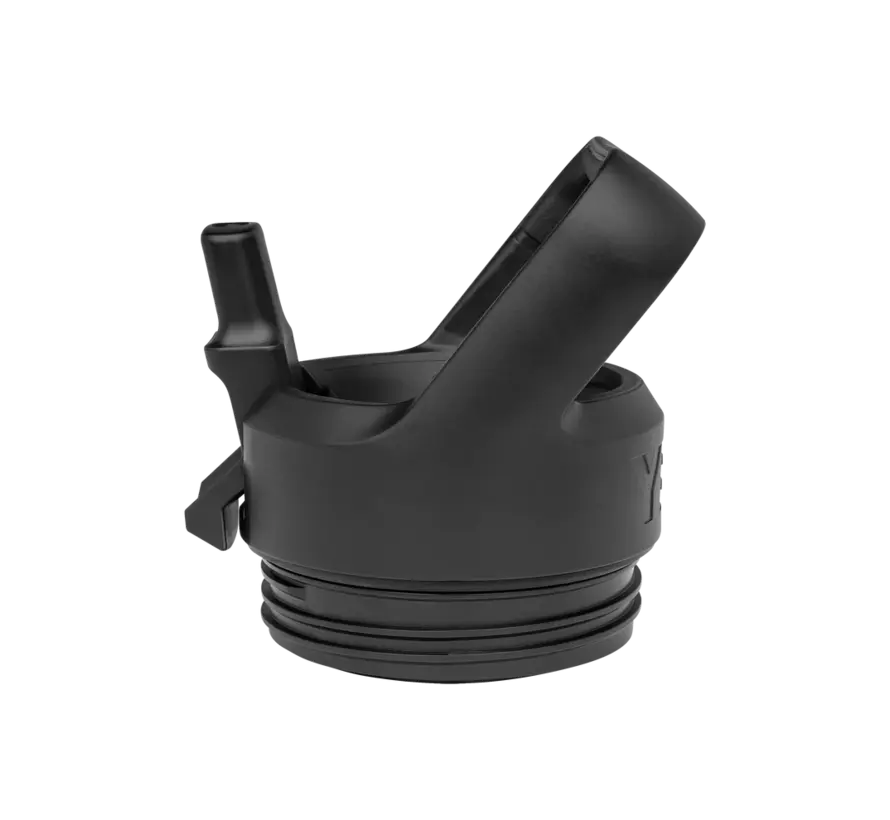 Rambler Bottle Straw Cap V3 - Black