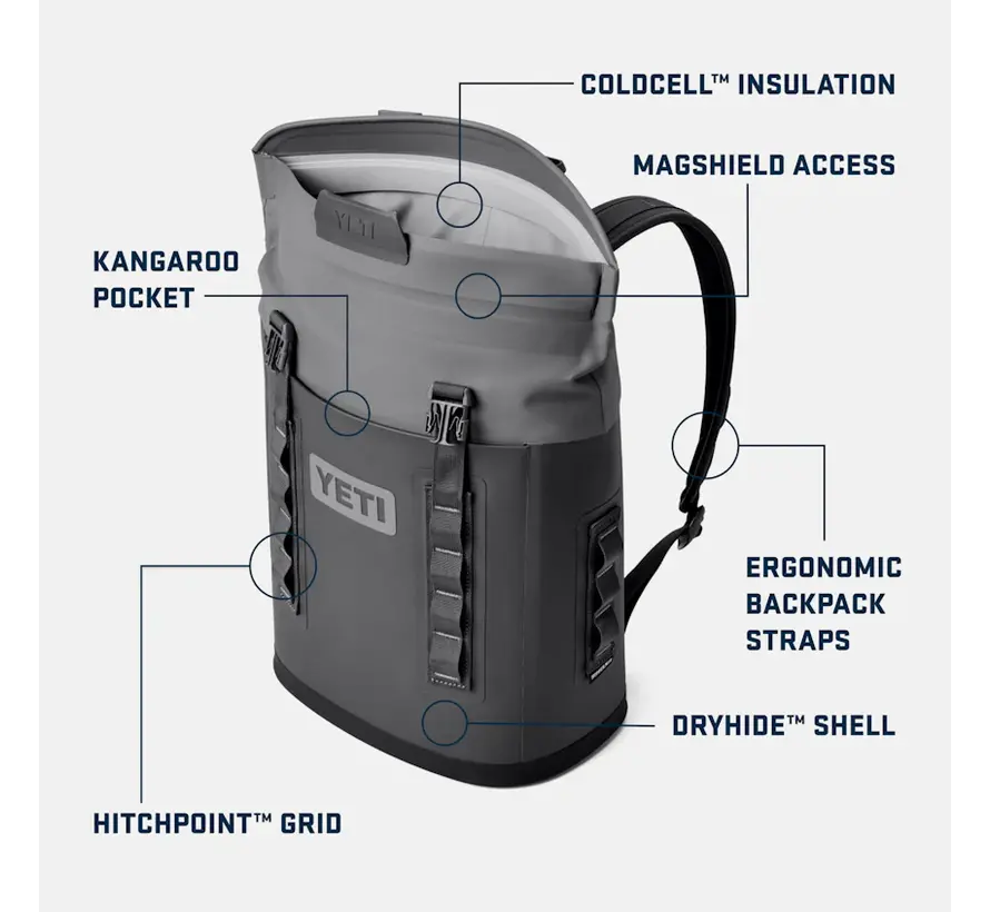 Hopper Backpack M12 - Charcoal