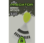 Fox Rage Predator Braid Stops - Black