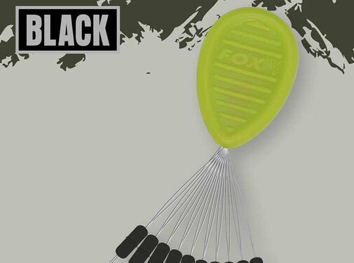 Fox Rage Predator Braid Stops - Black