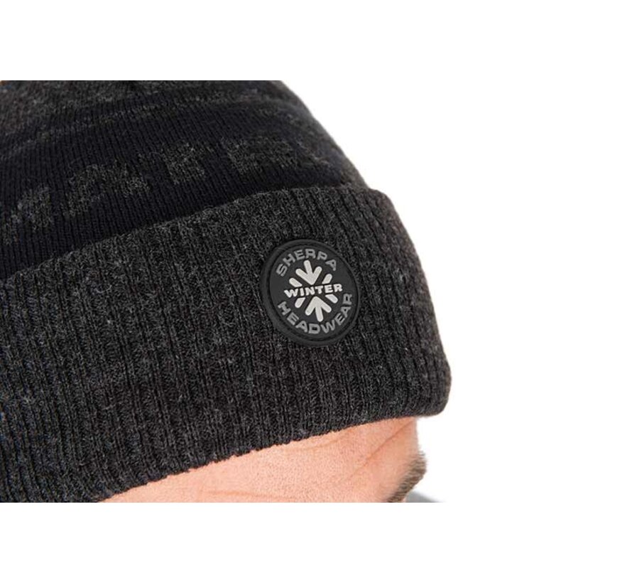 Grey Sherpa Bobble Hat