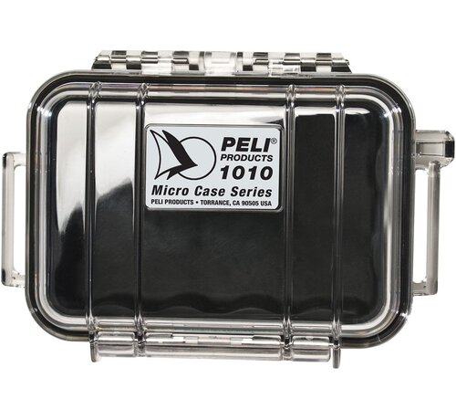 Peli Micro Case 1010 - Black / Clear