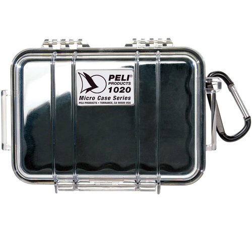 Peli Micro Case 1020 - Black / Clear