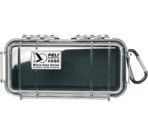 Peli Micro Case 1030 - Black / Clear