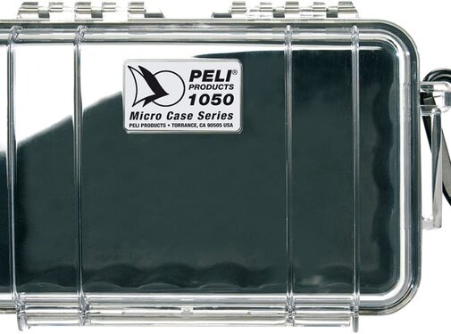 Peli Micro Case 1050 - Black / Clear