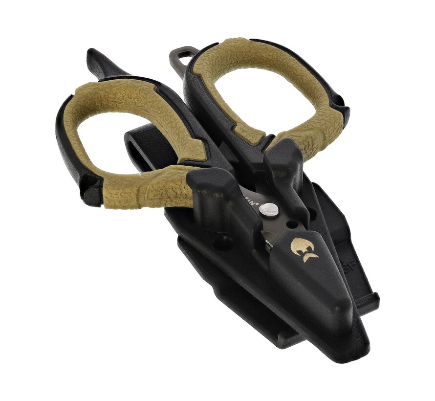 Braid Scissors Incl. Sheath S 3.5"/8.9CM Black Sand