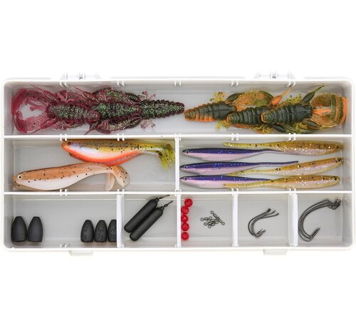 Westin Perch Box Dropshot + Texas & Carolina 45PCS