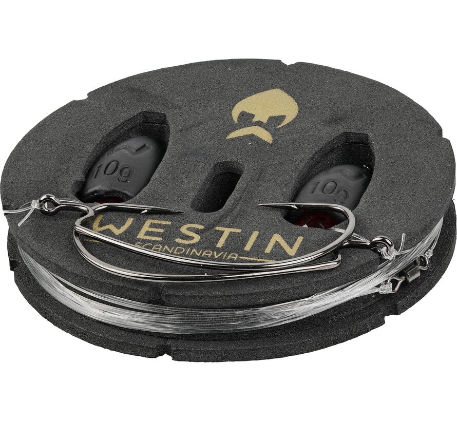 Carolina Perch Rig Kit 14G #2 70CM 0.34MM 0.26MM 2PCS