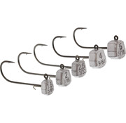 Westin Micro Ned Jighead 2.5G #4 3PCS Natural Lead Black Nickel