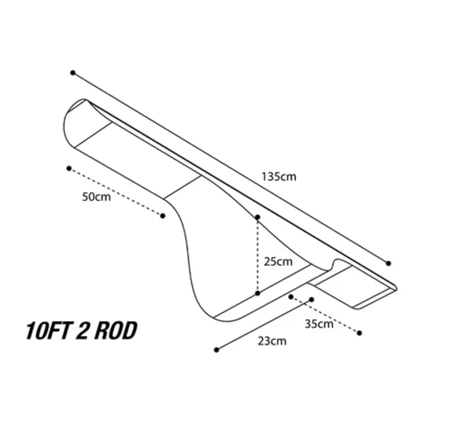 Scope OPS Hi Protect 10FT 2 Rod Skin